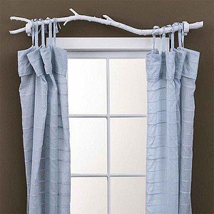 Cortinas decoracion rustica